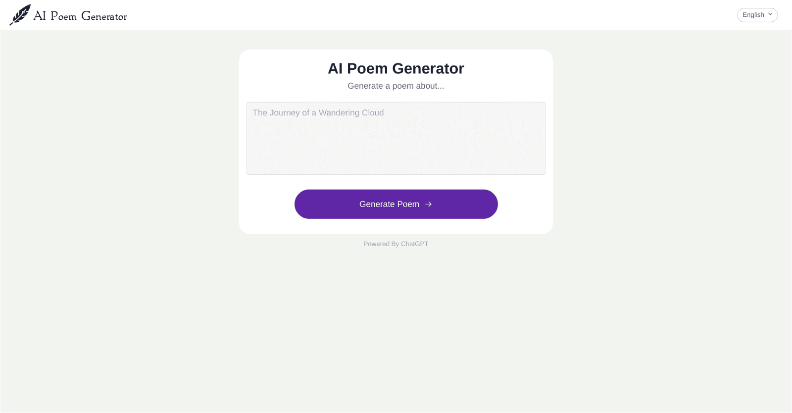 AI Poem Generator.ai