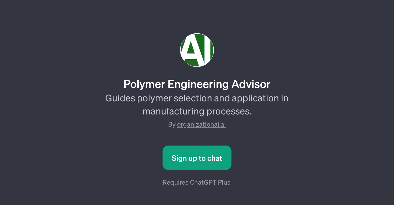 Polymer Engineering Advisor