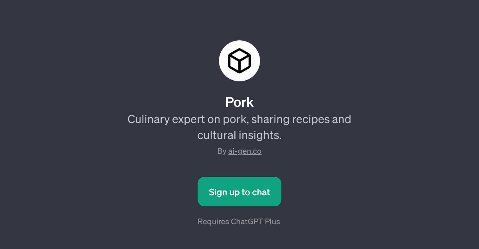 Pork