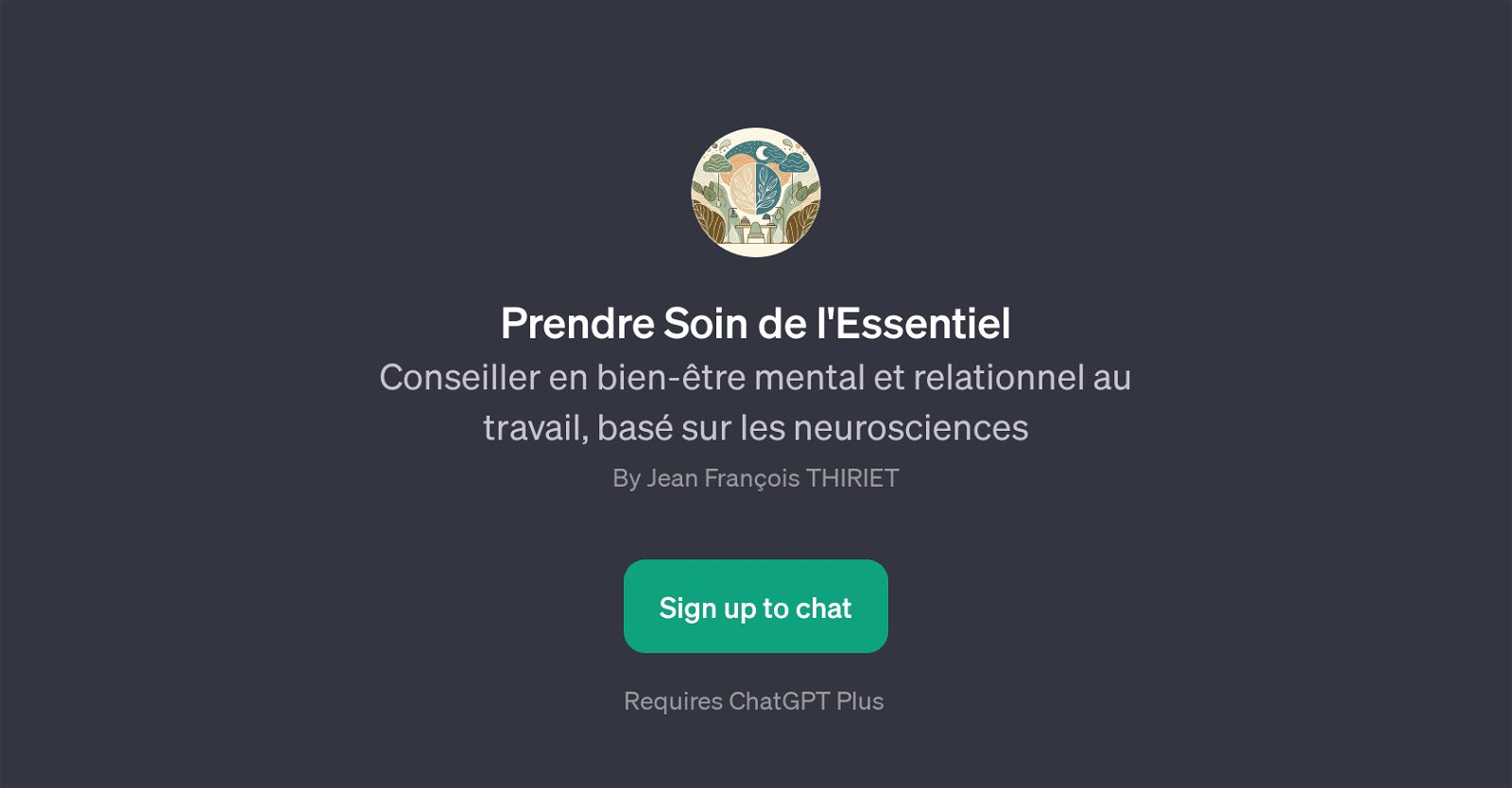Prendre Soin de l'Essentiel