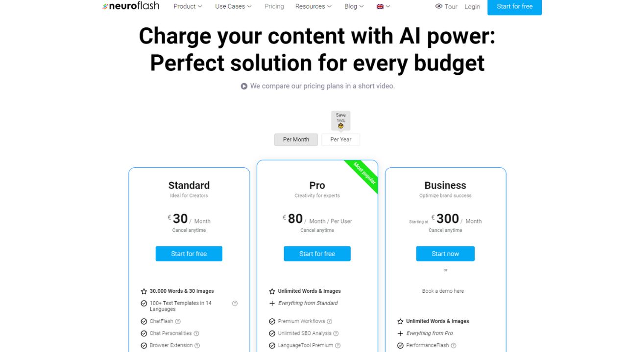 Pricing