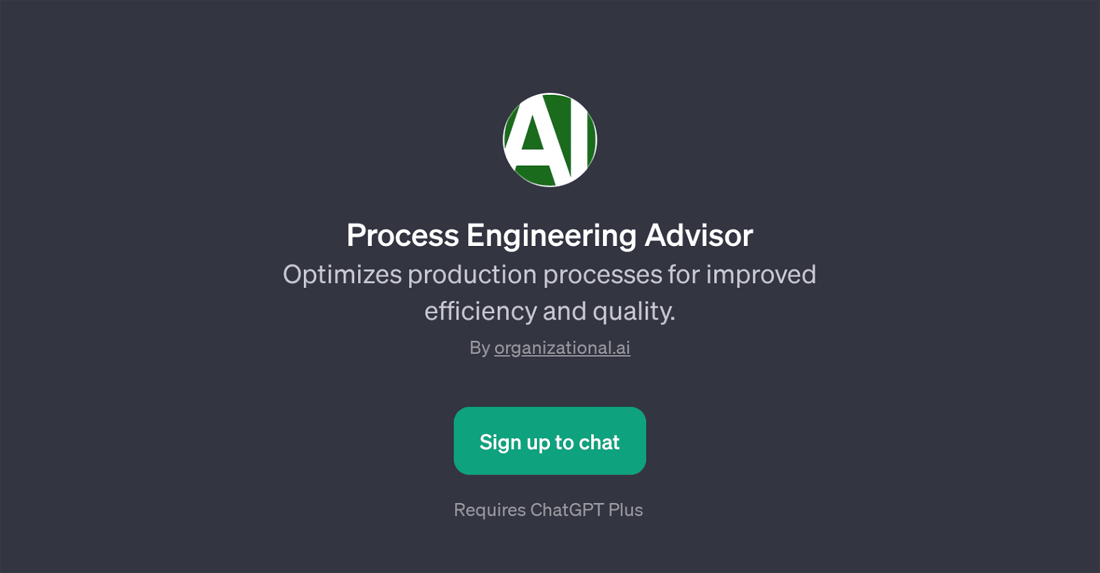 Process Engineering Advisor