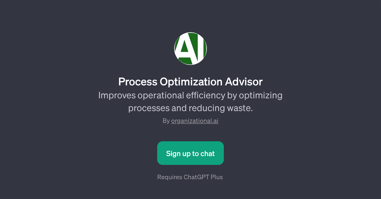 Process Optimization Advisor