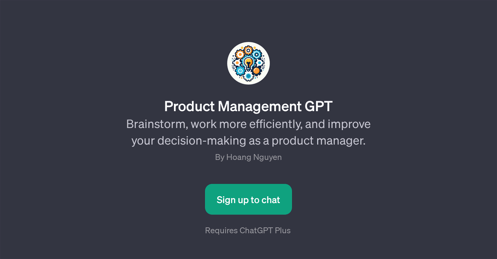 Product Management GPT