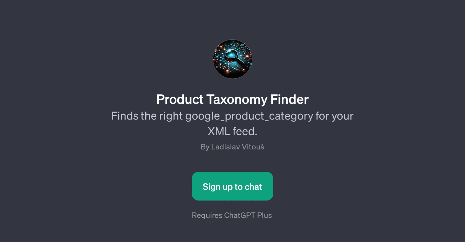 Product Taxonomy Finder