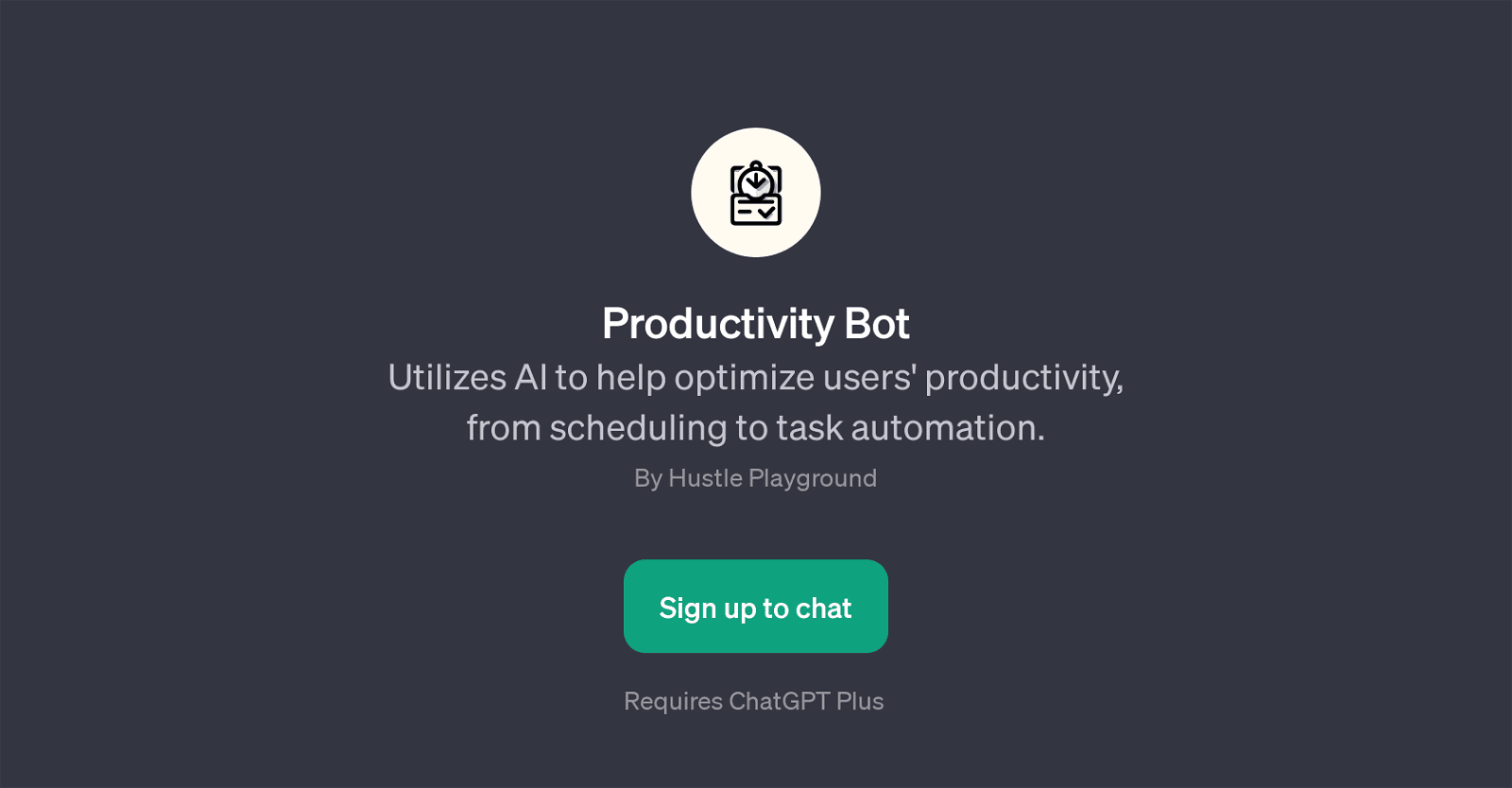 Productivity Bot