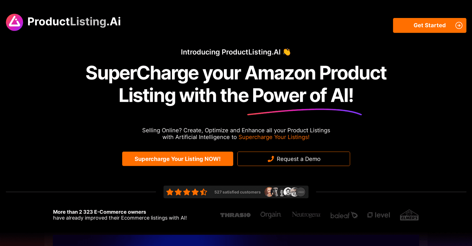 Product Listing