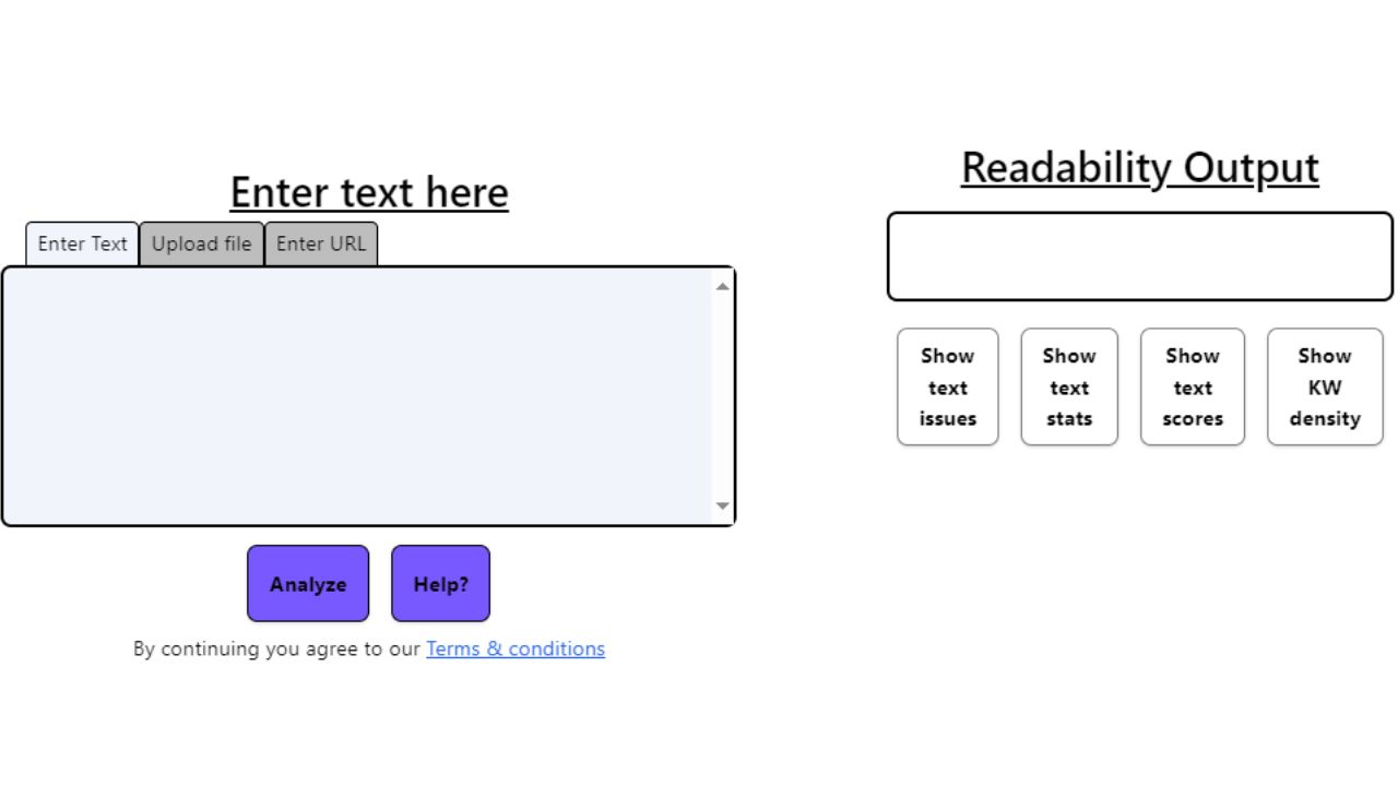 Readability Checker