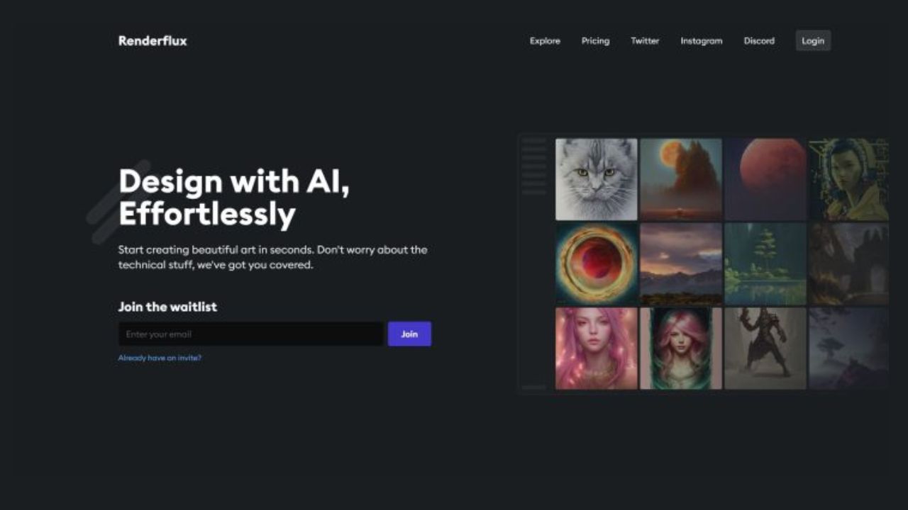 Renderflux-AI Art Generation
