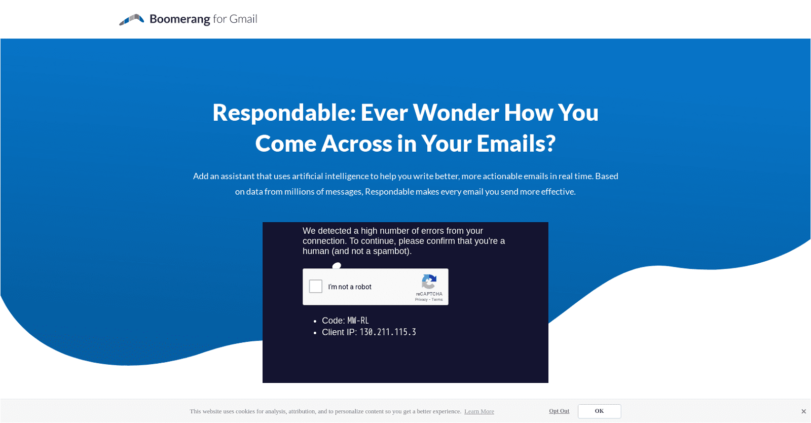 Respondable