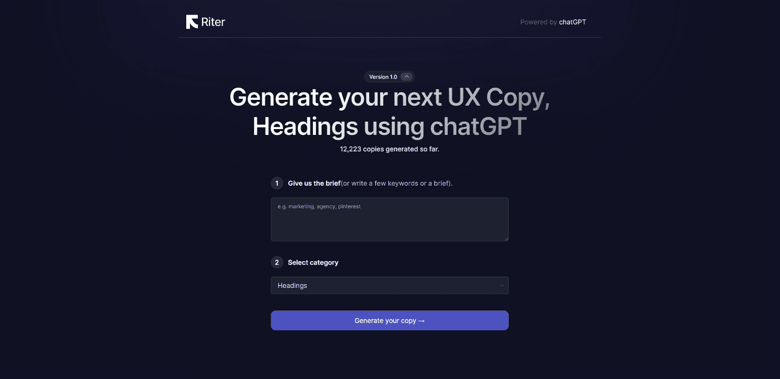 Riter App