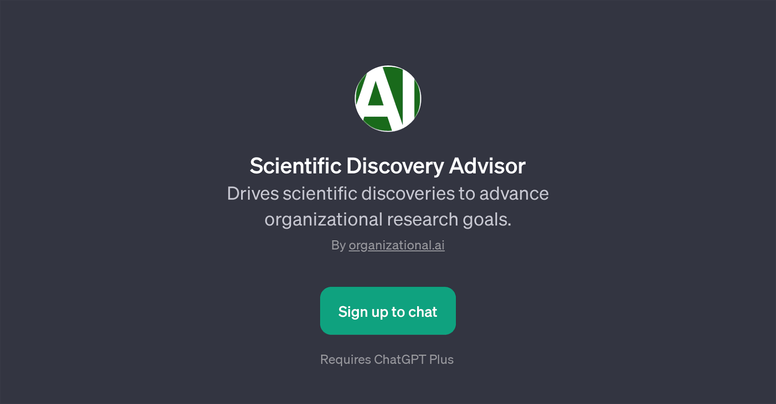 Scientific Discovery Advisor