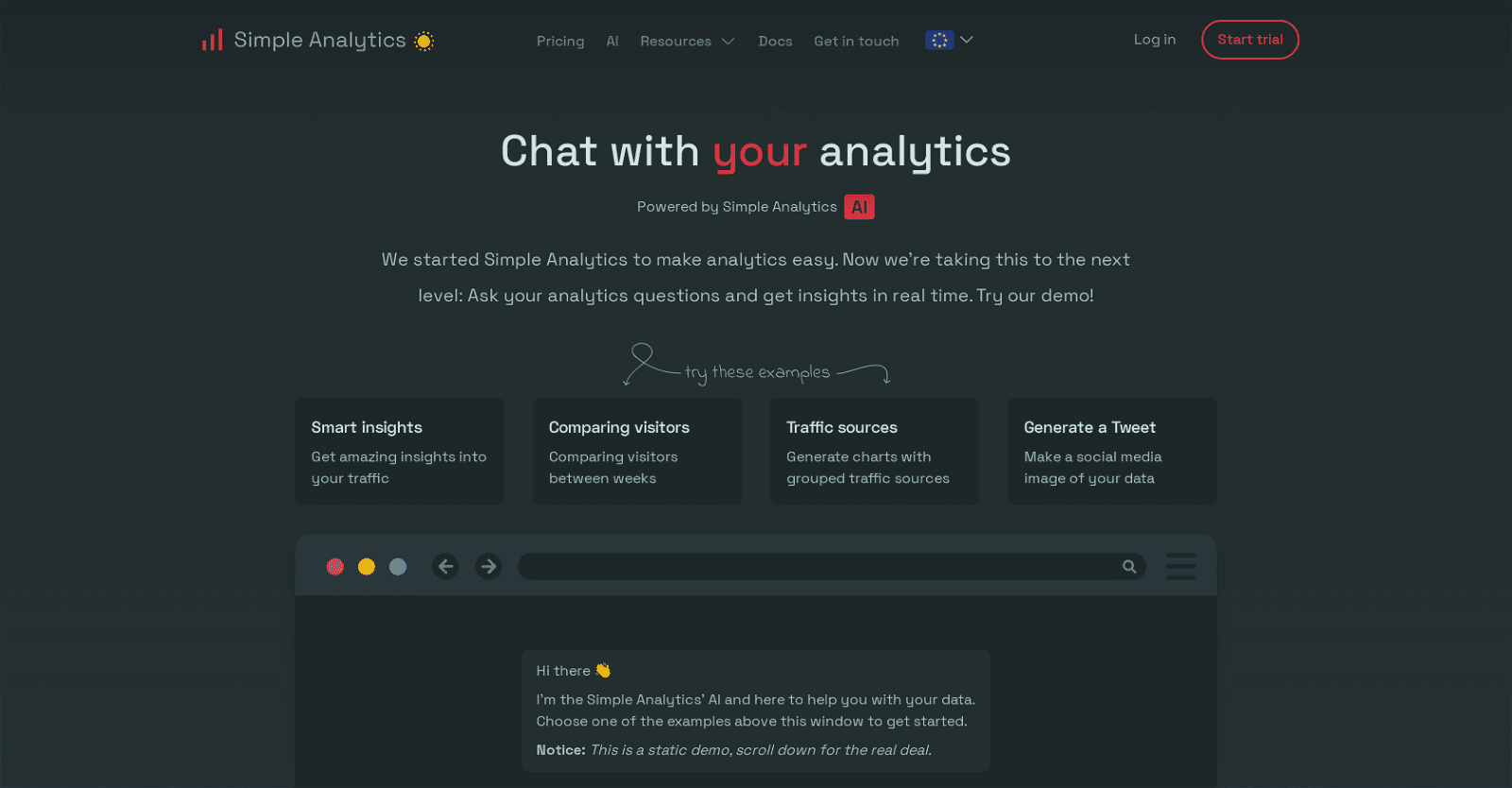 Simple Analytics AI