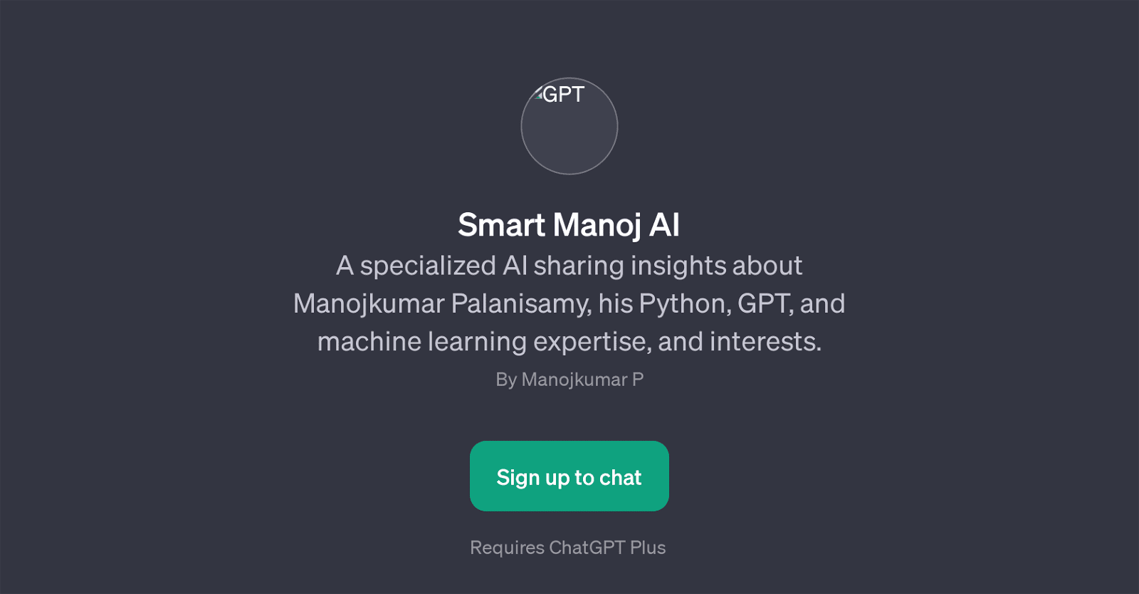Smart Manoj AI