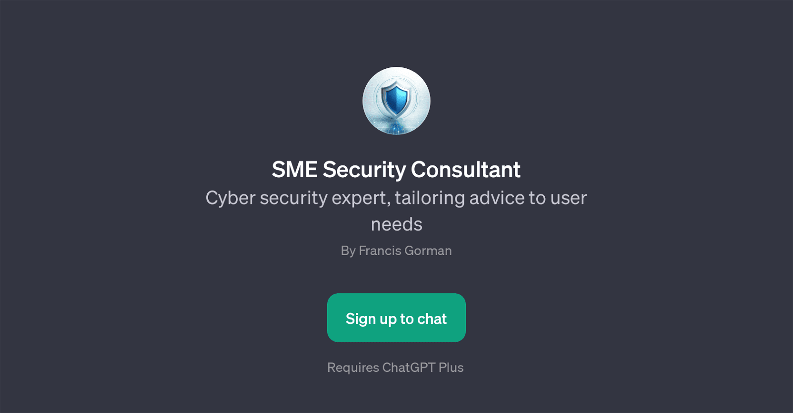 SME Security Consultant