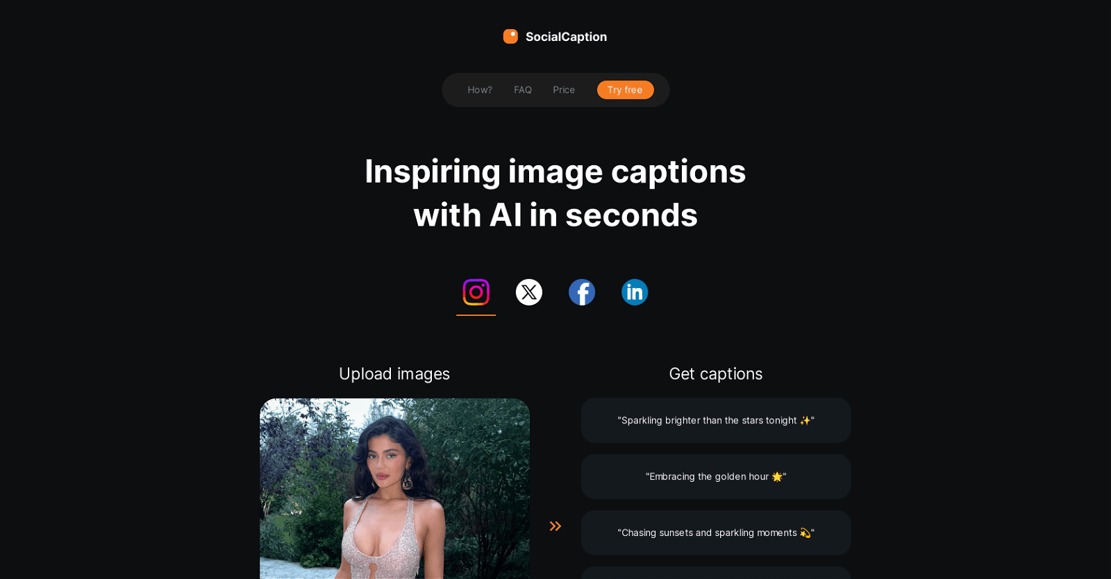 SocialCaption
