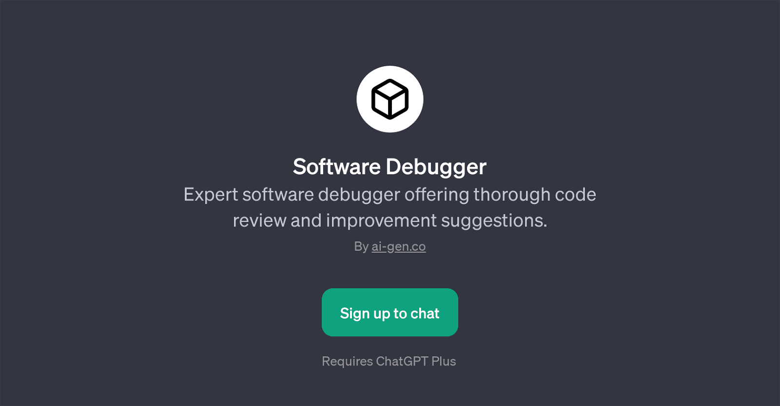 Software Debugger