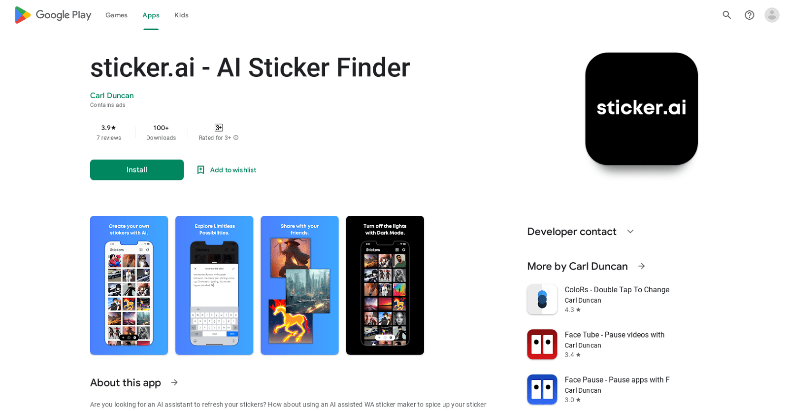 Sticker AI