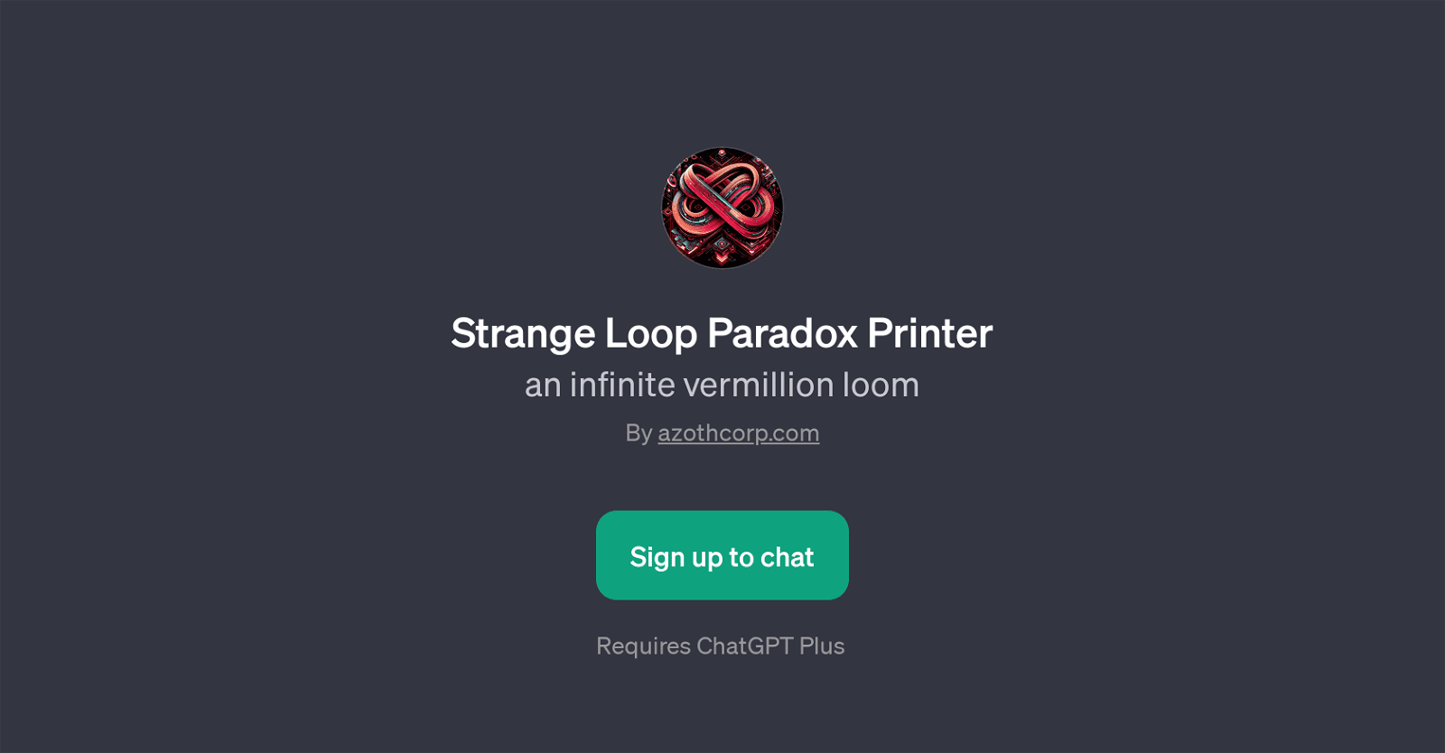 Strange Loop Paradox Printer
