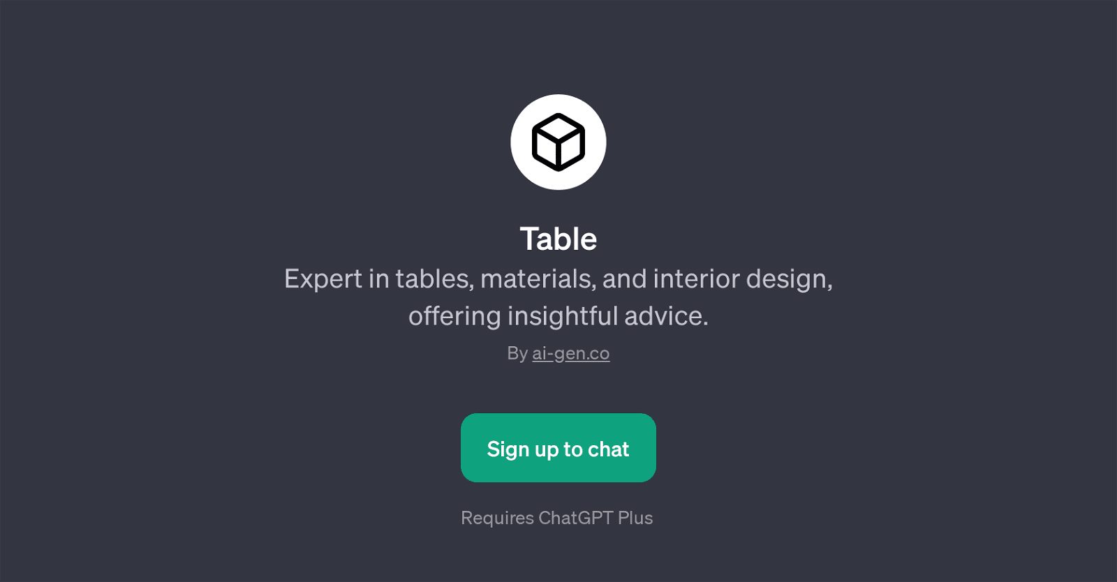 Table
