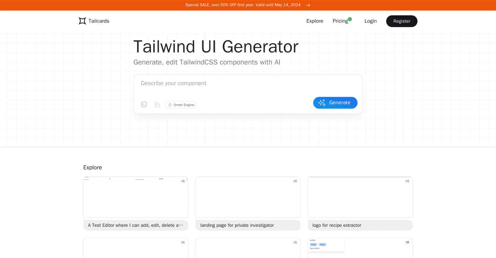 Tailcards