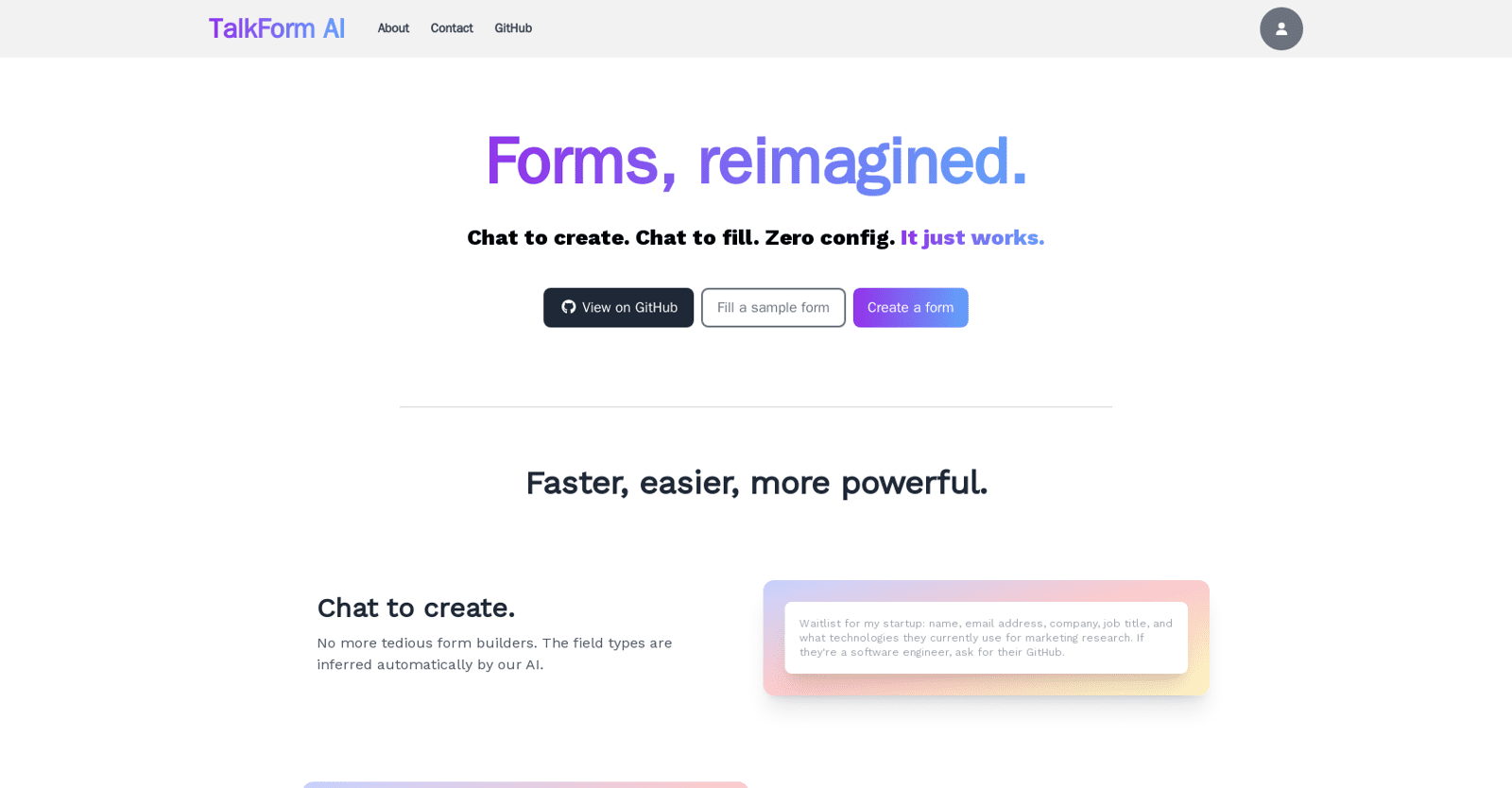 TalkForm AI