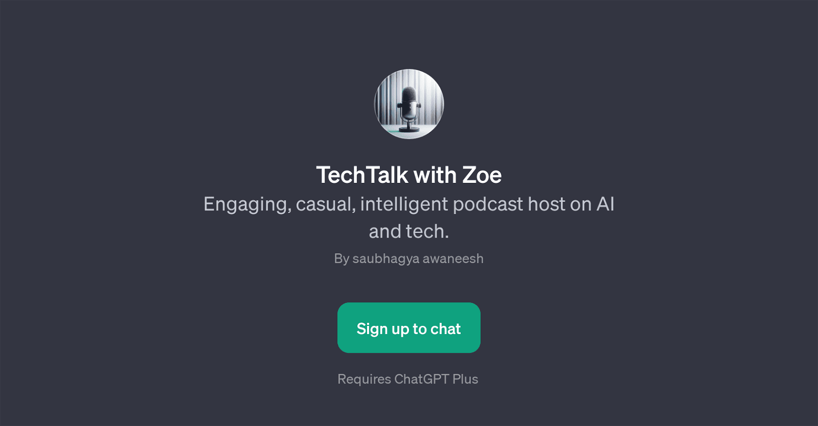 TechTalk with Zoe