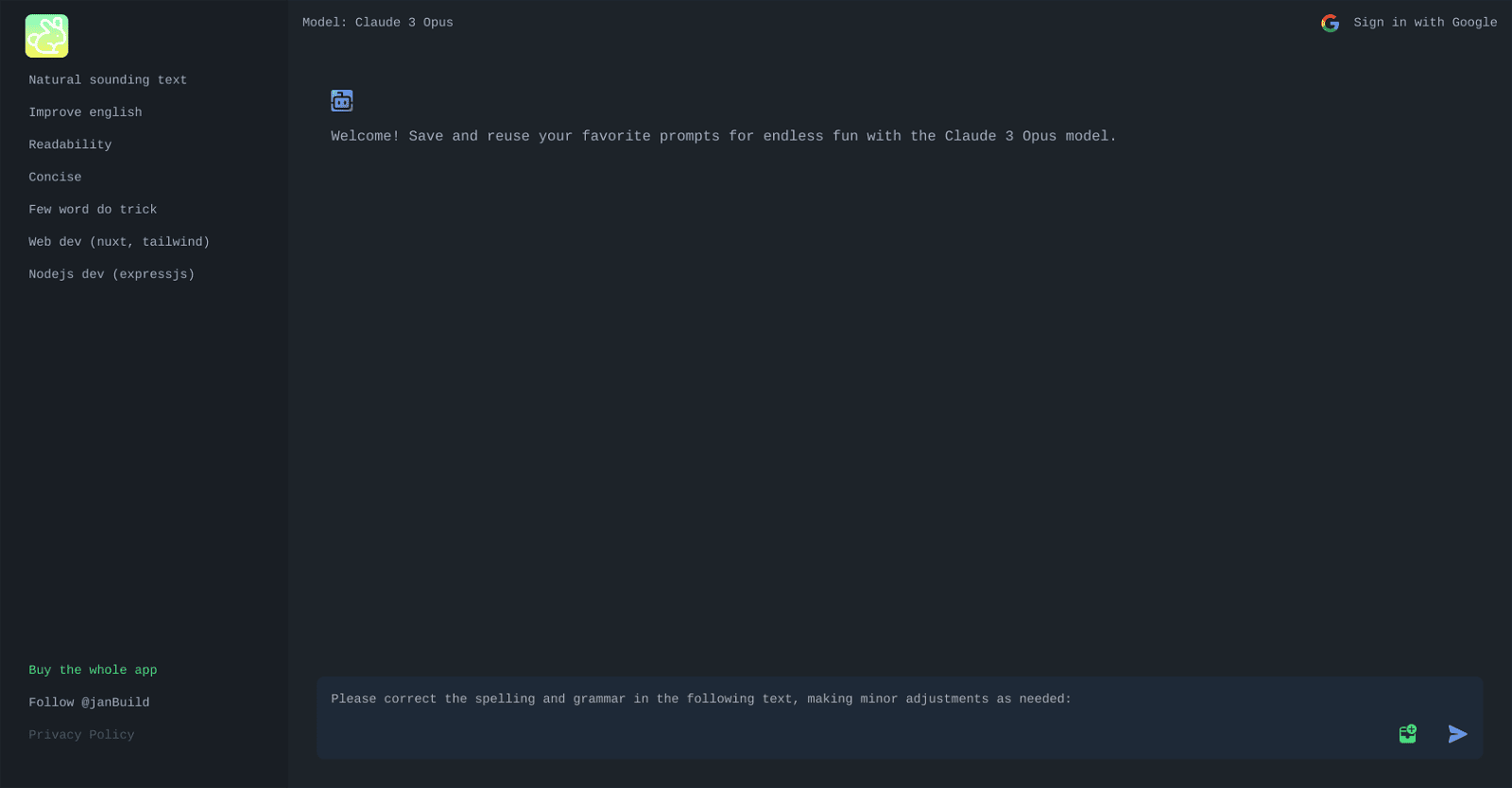 Templates Chat
