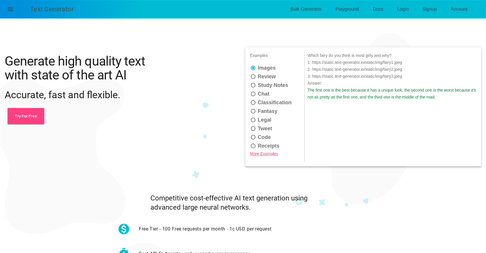 Text-Generator- Keyword-driven content