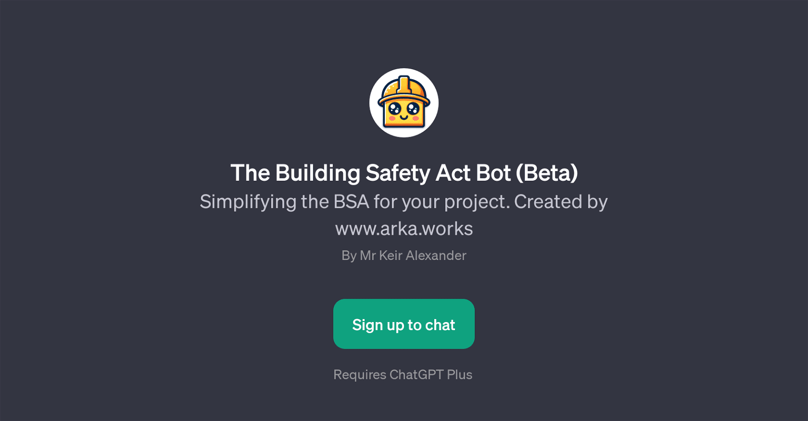 The Building Safety Act Bot (Beta)