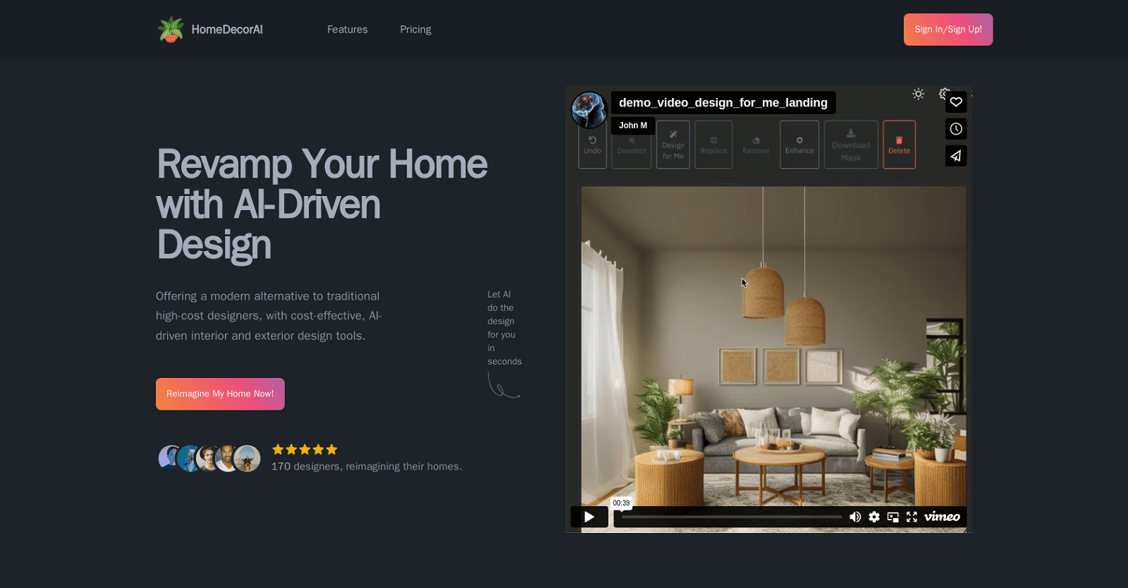 HomeDecor AI