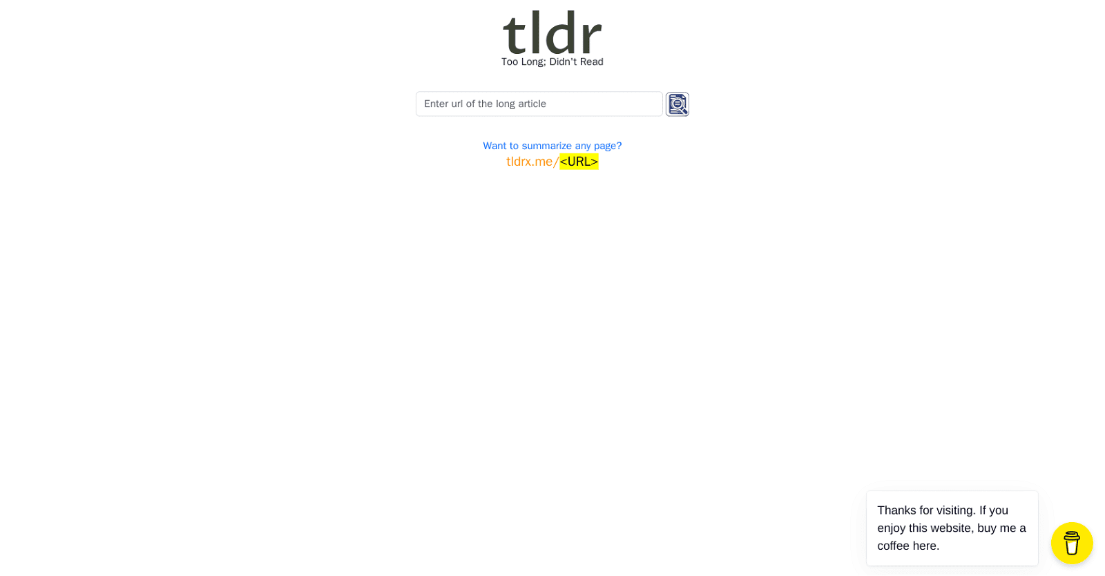 TLDRX