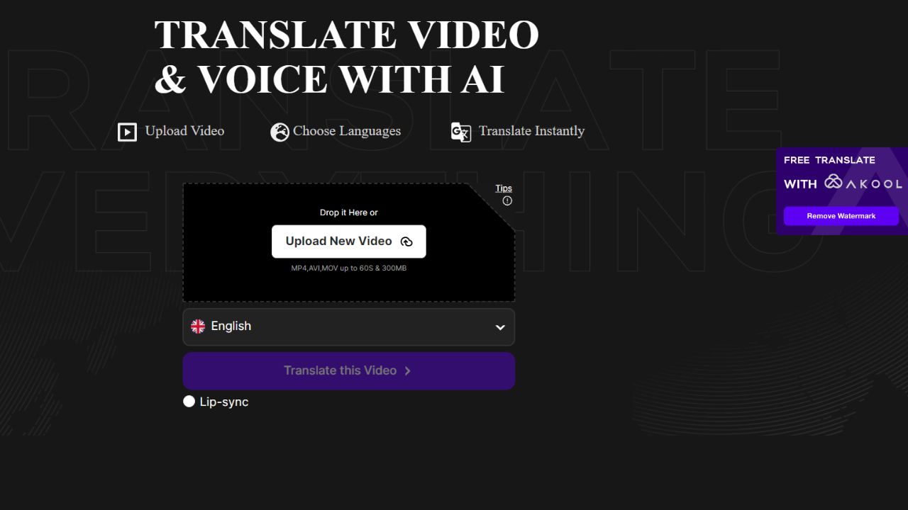 Translate Video