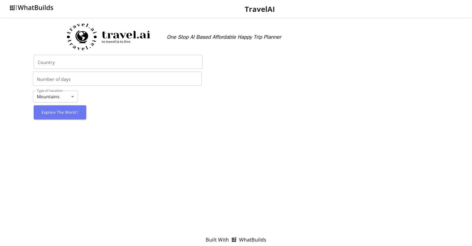 Travel AI