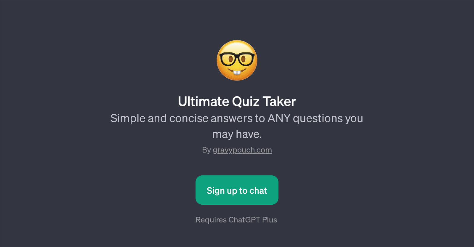 Ultimate Quiz Taker