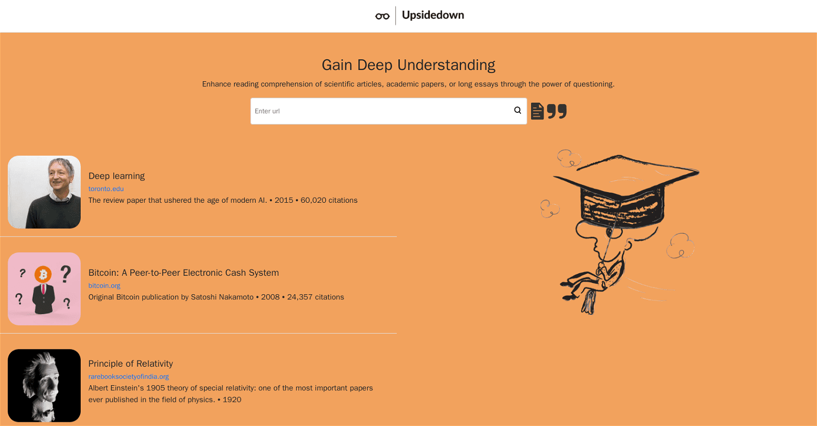 Upsidedown AI