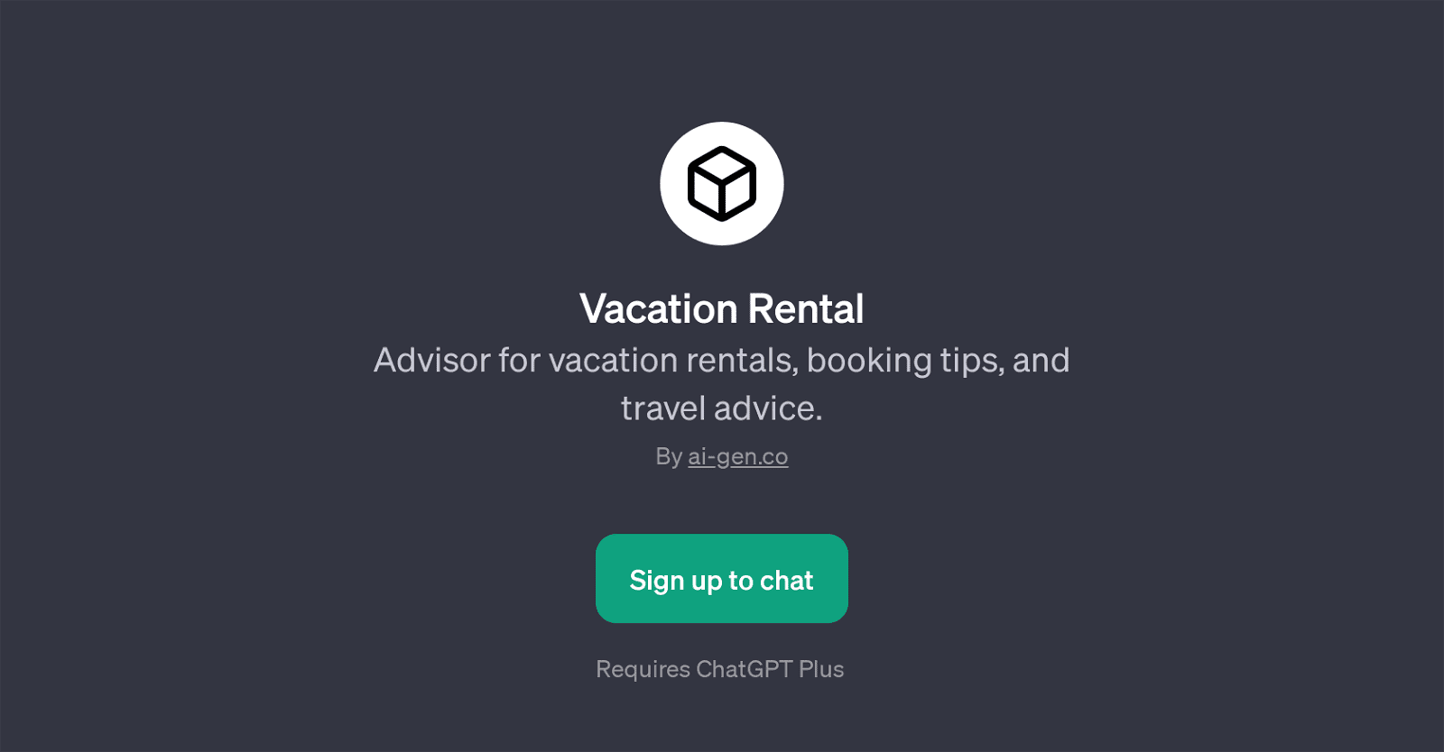 Vacation Rental