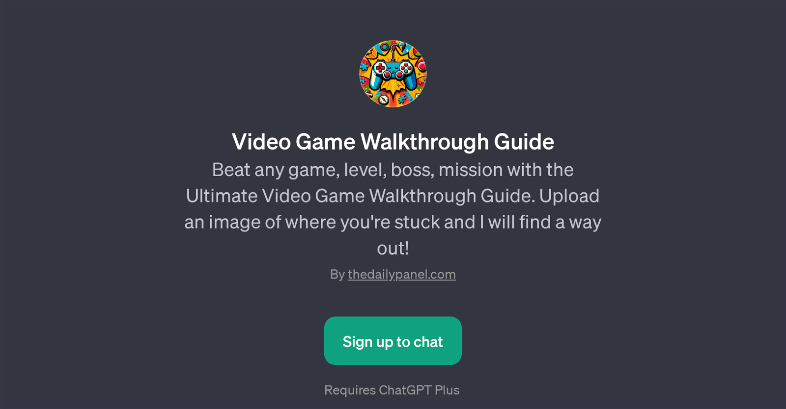 Video Game Walkthrough Guide