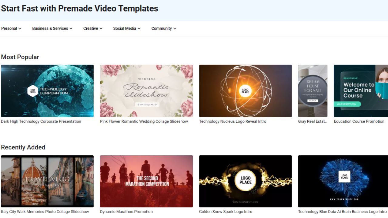 video-templates Video Templates