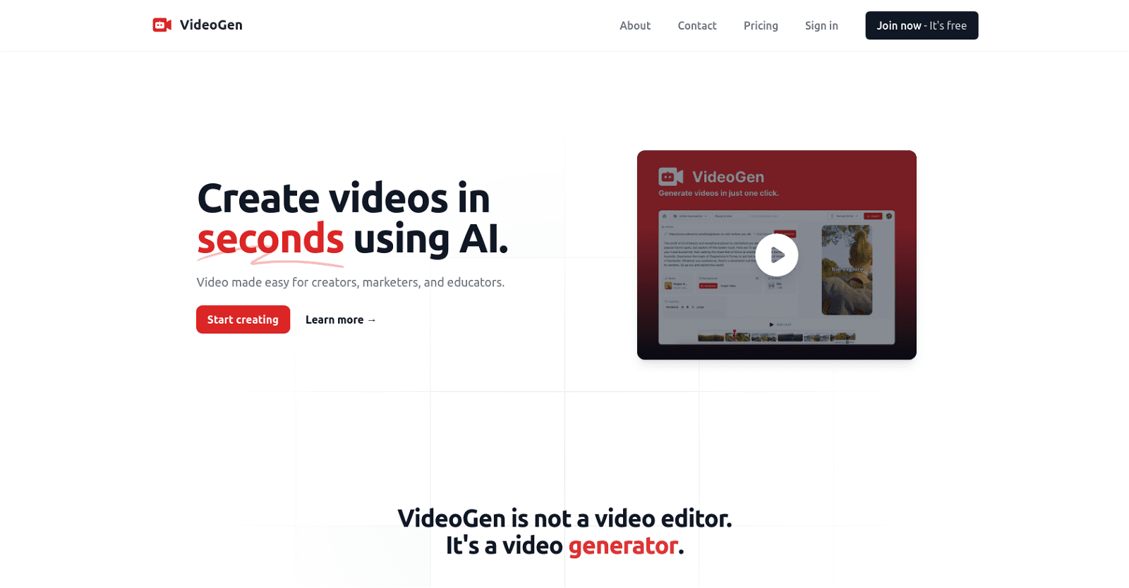 VideoGen