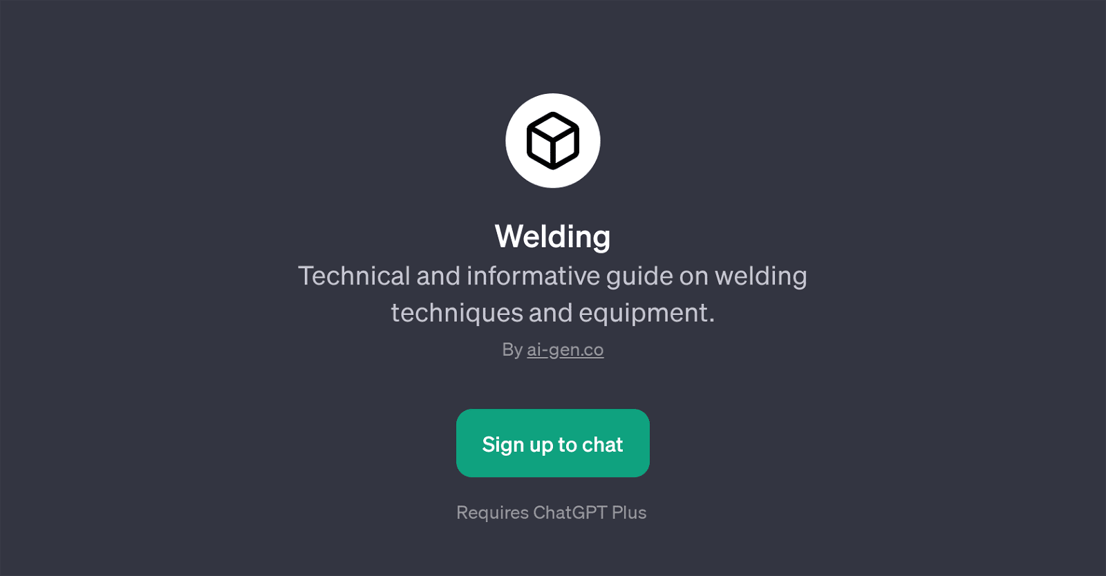 Welding