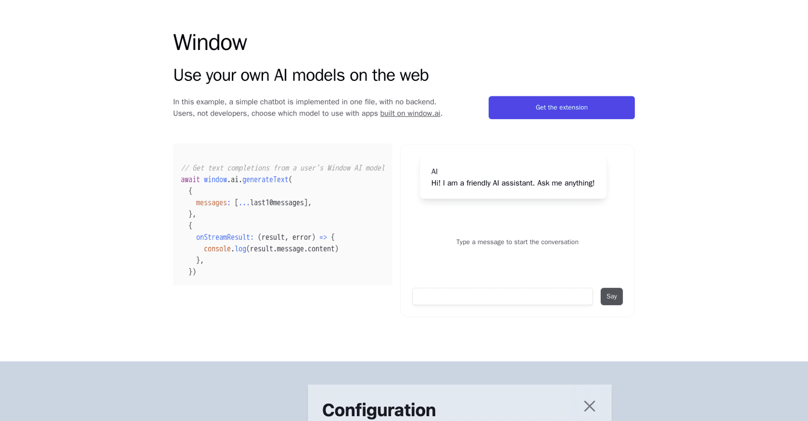 Window AI