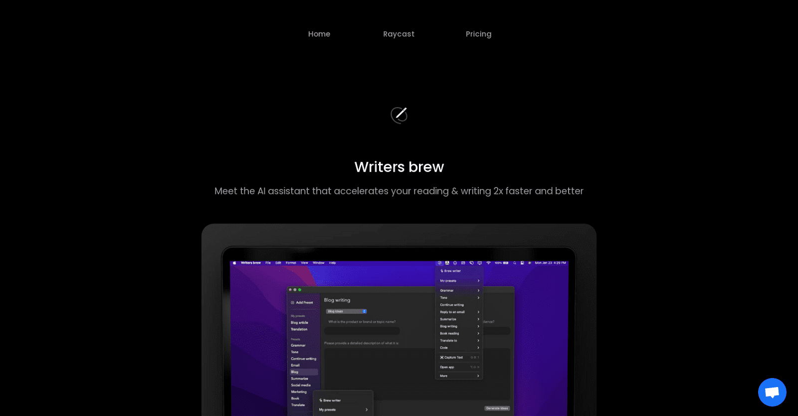 Writers brew