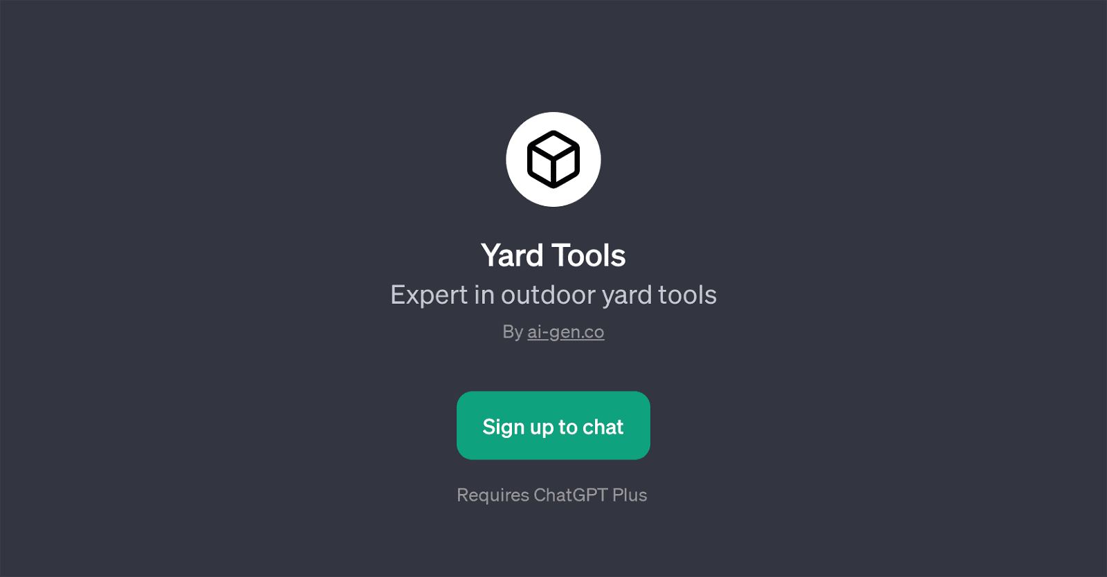 Yard Tools