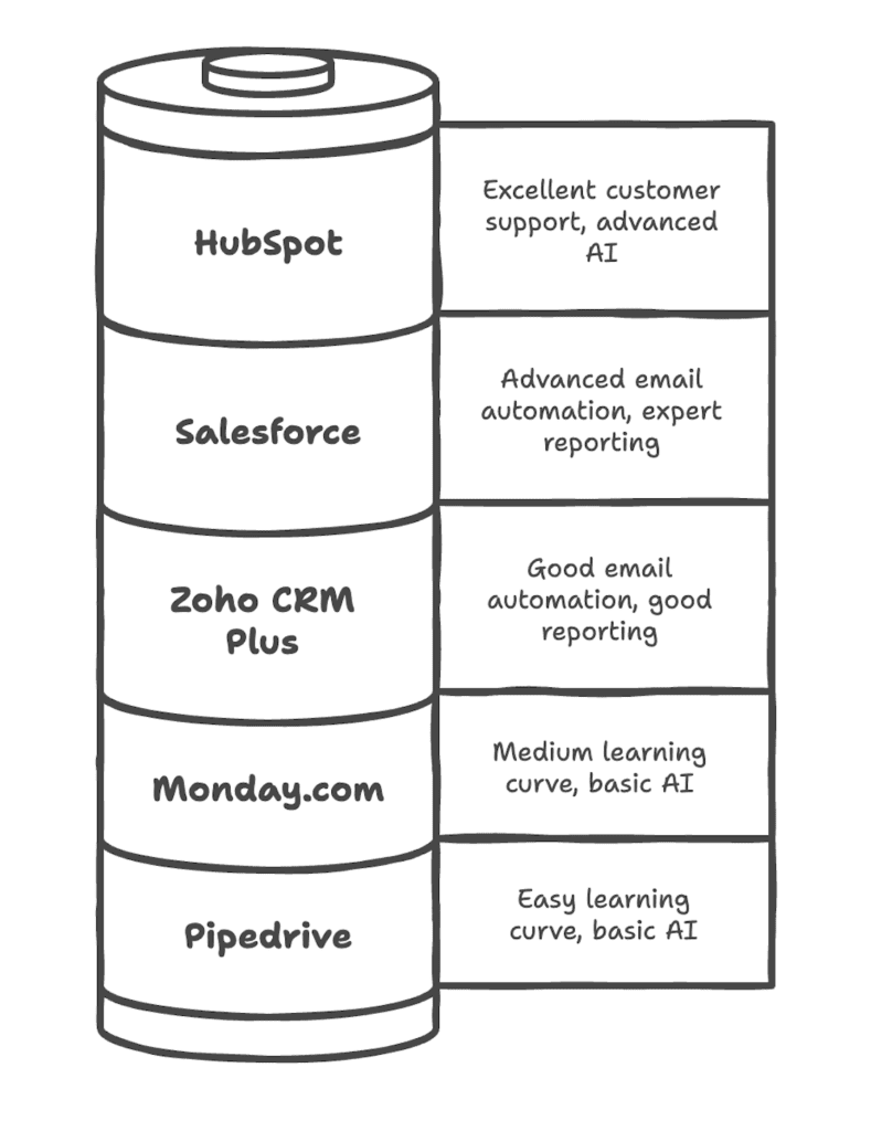 Top 5 AI CRM Software All Businesses Need to Scale and Boost Sales
